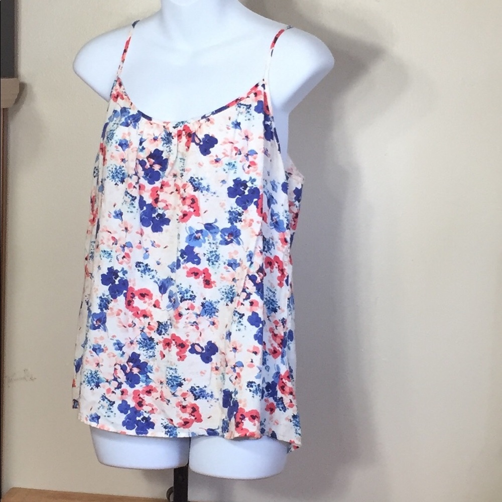 Merona multicolor Tank Top with spaghetti straps M